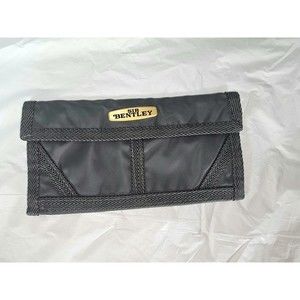 Vintage "SIR BENTLEY" GRAY BI-FOLD WALLET Carry All Los Angles